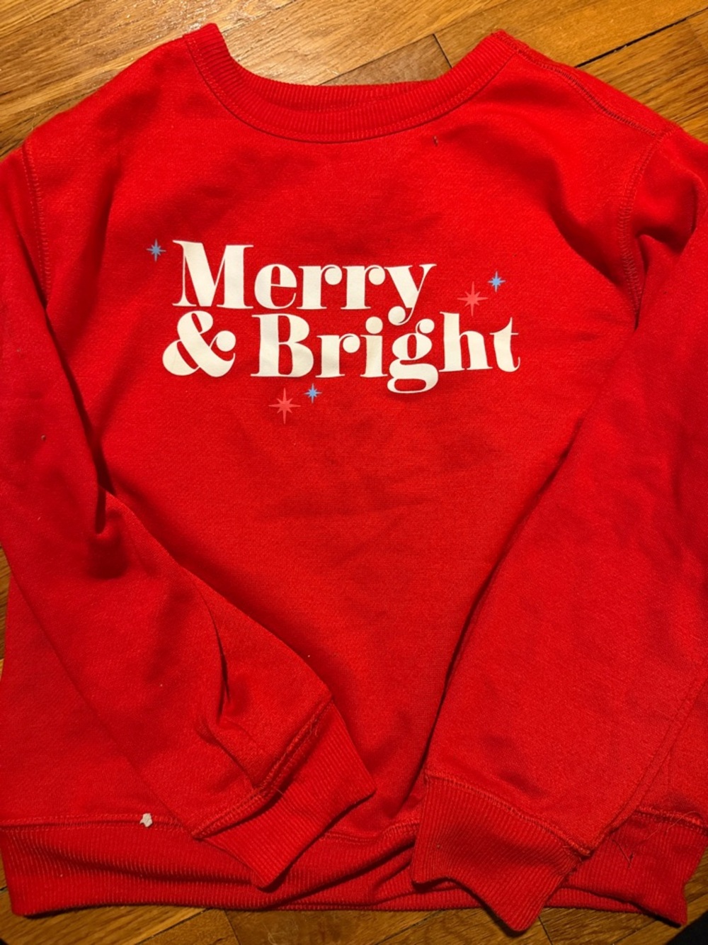 Wondershop Red Kids' Crewneck Sweatshirt